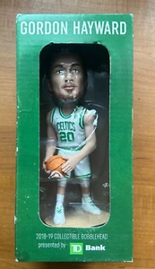 Gordon Hayward 2018-19 TD Bank Collectible Bobblehead 1 of 5000 Boston Celtics - Picture 1 of 6