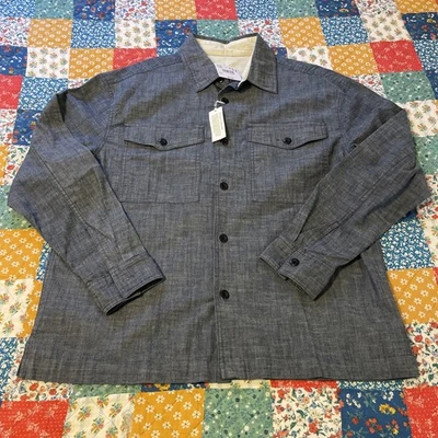 American Eagle Men’s Long Sleeve Button Up Shirt Size Medium - Image 1 of 4