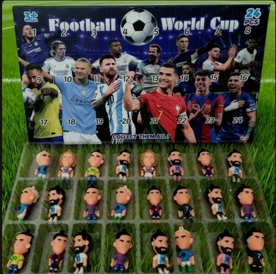 2025 Advent Calendar Football World Cup Celebrations Blind Box Surprise 24 Day - Image 1 of 4
