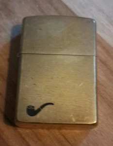 1995 Solid Brass Zippo Pipe Lighter Bradford PA Made In U.S.A. - Picture 1 of 7