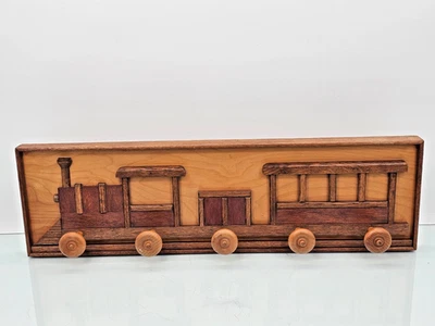 Деревянная вешалка для пальто деревянная для мальчика детская большая керамика сарай стиль ручной работы - Изображение 1 из 4