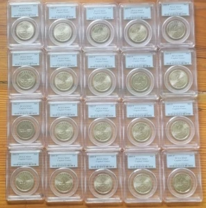 2001-P Capitol Visitor Center Half Dollar PCGS MS69 20 Coins - Picture 1 of 12