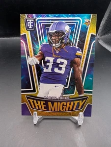 2024 Totally Certified Football Aaron Jones #14 The Mighty Gold /10 Vikings - Picture 1 of 2