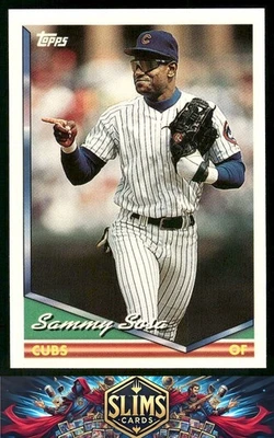1994 Topps Chicago Cubs Sammy Sosa #725 - Image 1 of 2