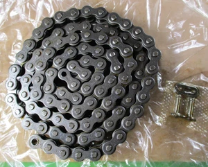 Honda XR100 XL100 CT90 RK Motorcycle Chain 100 links🔥Size 428🔥Master Link🔥NOS - Picture 1 of 3