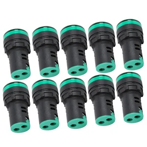 10PCS AD16‑22DS LED Indicator Light High Brightness Green LED Lamp Fo ESA GAW - Picture 1 of 12