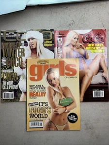 Vtg Lot of 3 Coco Magazines Girls of Lowrider Hip Hop Model - Picture 1 of 5