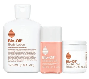 Neu Bio-Oil 3 tlg Hautpflegeset Narben, Dehnungsstreifen und trockene Haut (L1) - Bild 1 von 9