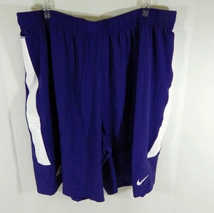 Pantalones Cortos Nike de Entrenamiento Púrpura Texas Christian University TCU Para Hombre 4XL Usados 316S - Imagen 1 de 8