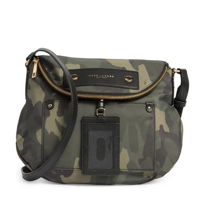 Marc Jacobs Preppy Nylon Large Natasha Crossbody Bag – Camo - Image 1 of 4