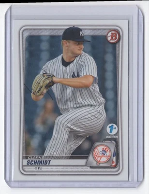 2020 Bowman 1st Edition Clarke Schmidt New York Yankees #BFE-53 - Image 1 of 2