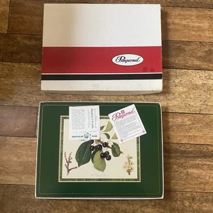 6 Pimpernel RHS William Hooker Fruits L Placemats Cork Backed Boxed Collectable - Picture 1 of 19