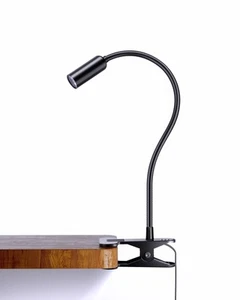 Led Desk Lamp with Clamp - 10 Brightness Levels, 12" Flexible Gooseneck,Eye P... - Picture 1 of 6