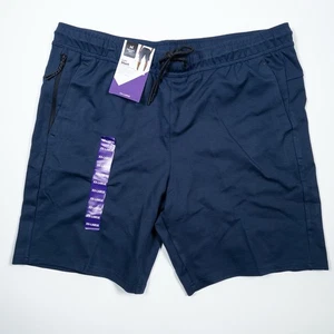 Member’s Mark Luxe Shorts XXL marineblau 9” Schrittlänge sportlich Freizeit neu mit Etikett - Bild 1 von 4