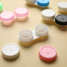 10Pcs Contact Lens L+R Cases Storage Holder Soaking Container Travel Accessar#7H