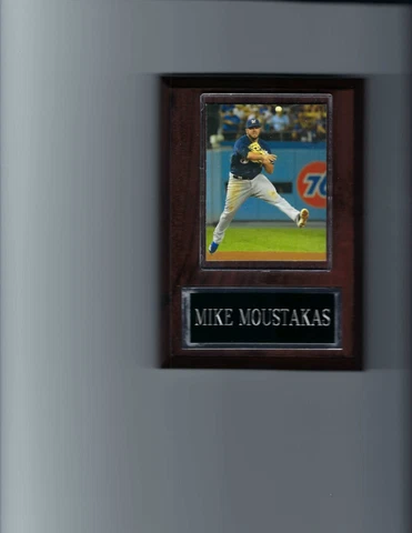 MIKE MOUSTAKAS PLAQUE BASEBALL MILWAUKEE BREWERS MLB Cover