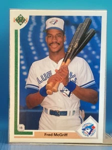 1991 Upper Deck Baseballkarte #565 Fred McGriff Toronto Blue Jays NMT - Bild 1 von 2
