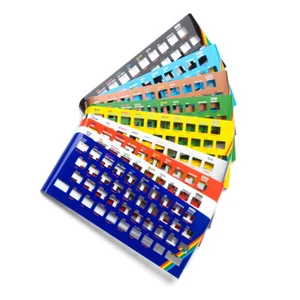 Metall Abdeckplattenabdeckung in weiß - Sinclair ZX Spectrum 16K/48k (Gummiklüssel) - Bild 1 von 3