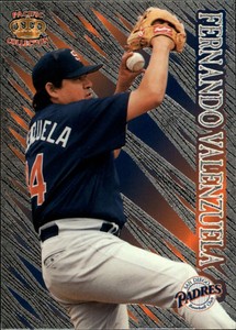 1996 Pacific Prisms #P64 Fernando Valenzuela