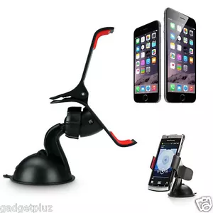 Universal Car windshild Mount Holder 360 Degree Rotating for Mobile Phone GPS - Picture 1 of 12