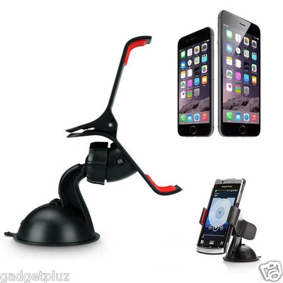 Universal Car windshild Mount Holder 360 Degree Rotating for Mobile Phone GPS - Image 1 of 4