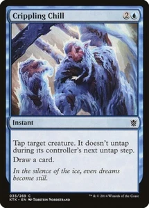 x1 Crippling Chill Khans of Tarkir MTG 035/269 COMMON M/NM 1x - Picture 1 of 1