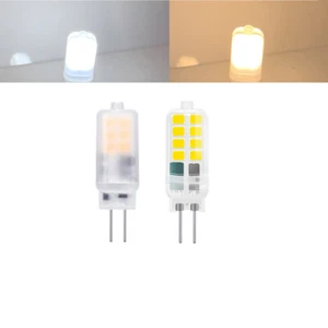 Mini G4 Bi-Pin 3W LED Light Bulb 12V-24V No Flicker PC Shell SMD Replace Lamp - Picture 1 of 12