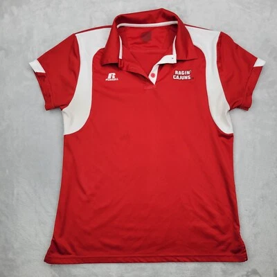 Ragin Cajuns Shirt Men Small Team Golf Polo College Louisiana Lafayette Adult - Image 1 of 4
