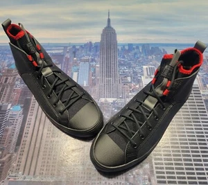 Converse Chuck Taylor All Star Ultra Mid Top Black/Grey-Red Sz 11.5 A01426c New - Picture 1 of 8
