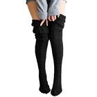 2021 Christmas Socks Women Winter Knit Thigh High Over Knee Stockings AGS