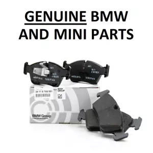 GENUINE BMW E90 3 Series Brake Pads 34116769951. 316i 318d 318i 320i. FRONT. 31B - Picture 1 of 5