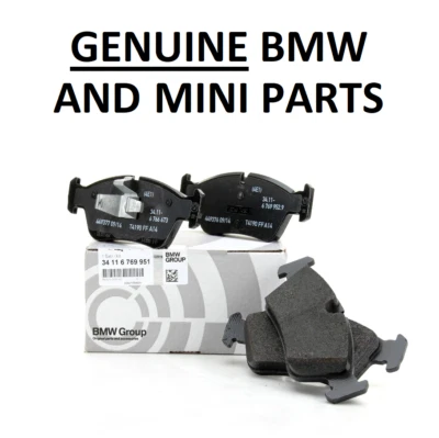 GENUINE BMW E90 3 Series Brake Pads 34116769951. 316i 318d 318i 320i. FRONT. 31B - Image 1 of 4
