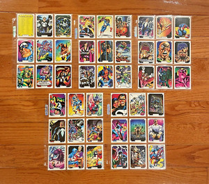 1989 Comic Images The Mike Zeck Trading Card Collection Complete 45 Card Set