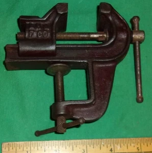 Vintage LH & F Co Vice Clamp No 1 Littestown Hardware & Foundry Hobby Jeweler - Picture 1 of 6