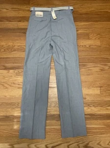 Vintage Angels Flight Tobias Kotzin hellblaue Damenhose Slim Straight 32 XL!! - Bild 1 von 13