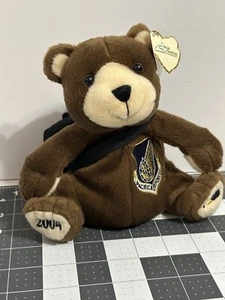2004 PACAF Pacific Airforce Brown Glory Be Bear Plush Fit 2 Win Stuffed Animal - Picture 1 of 8