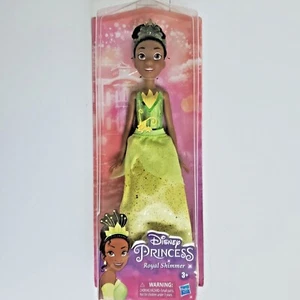 Hasbro Disney Princess Royal Shimmer bambola TIANA (2022) con vestito verde nuova - Foto 1 di 6