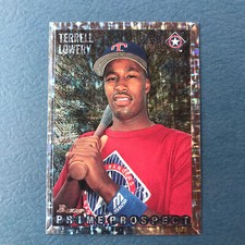 1995 BOWMAN # 260 TERRELL LOWERY - PRIME PROSPECT - SILVER FOIL - MINT
