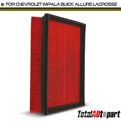 Filtro de aire del motor de alto rendimiento para Chevrolet Impala 2006-2011 Pontiac Buick Foto 1 de 4
