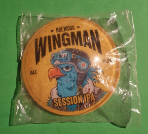 NEW Bar lens keg font badge BREWDOG brewery WINGMAN beer Fisheye aviation bird