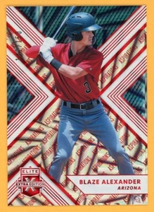 BLAZE ALEXANDER 2018 Elite Extra Edition Aspirations Red Rookie RC SER #d /150 - Picture 1 of 2