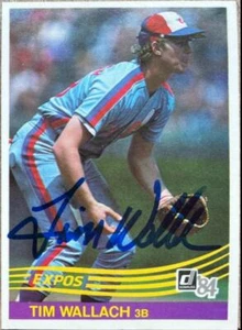 Tim Wallach Autographed 1984 Donruss #421 - Picture 1 of 1