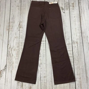 VTG NOS NWT 70S BIG YANK 34X33 BROWN ELEPHANT WESTERN BELL SANFORIZED COTTON - Picture 1 of 11