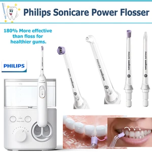 New Philips Sonicare Power Flosser HX3704/20, Full Set: 2 Nozzles, Power Flosser - Picture 1 of 8