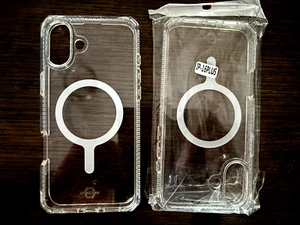 ITSKINS IPHONE 16 Plus Hybrid_R Clear Phone Case MAGSAFE compatible Magnets NIB! - Picture 1 of 3