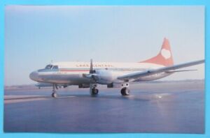 HISTORICAL AIRCRAFT POSTCARD #240 - Lake Central Convair CV-580 - Limited Ed