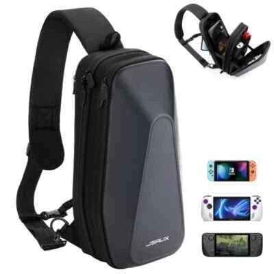 JSAUX Rucksack Tasche für ASUS ROG ALLY Steam Deck Nintendo Switch Konsole