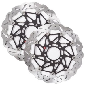 Pair of front brake discs Braking SK2 Suzuki GSXR600 1997-2003 - Picture 1 of 6