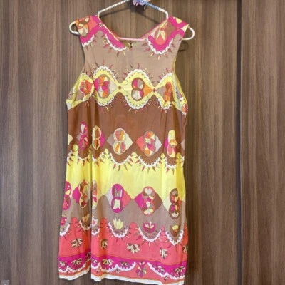 Emilio Pucci Dress Floral Sleeveless Women Size vintage - Image 1 of 4