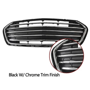 Front Bumper Lower Chrome Grill Grille For 2017-20 Chevrolet Trax 1.4L - Picture 1 of 5